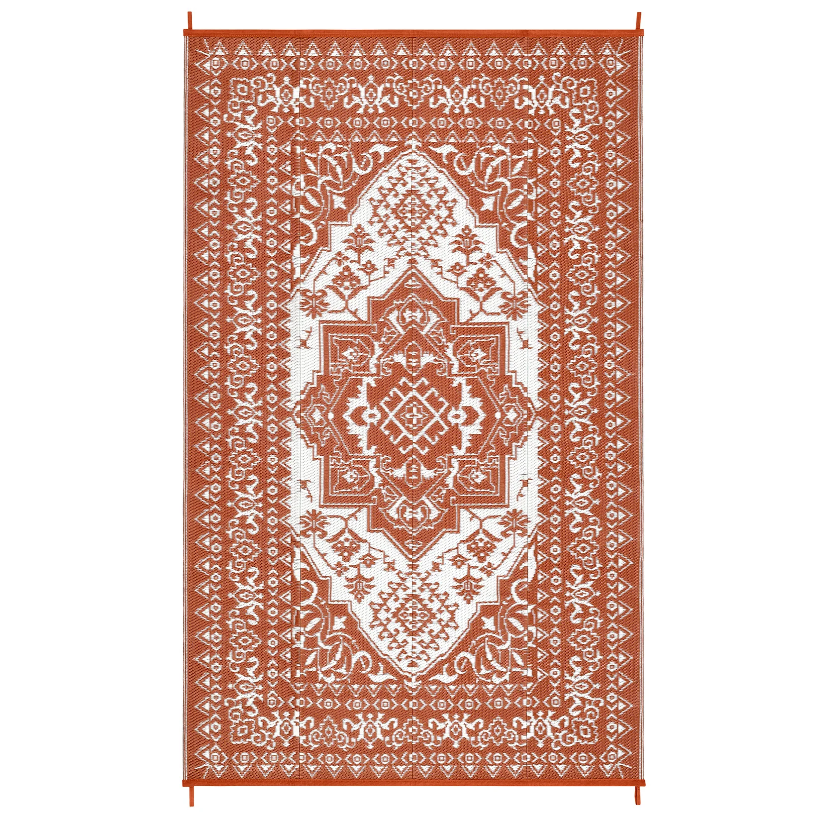 Garvee Outdoor Brick Red 8x10 Plastic Straw Rug, Waterproof Stain Resistant Reversible for Camping, Garden, Backyard, RV, Patio - Image 12