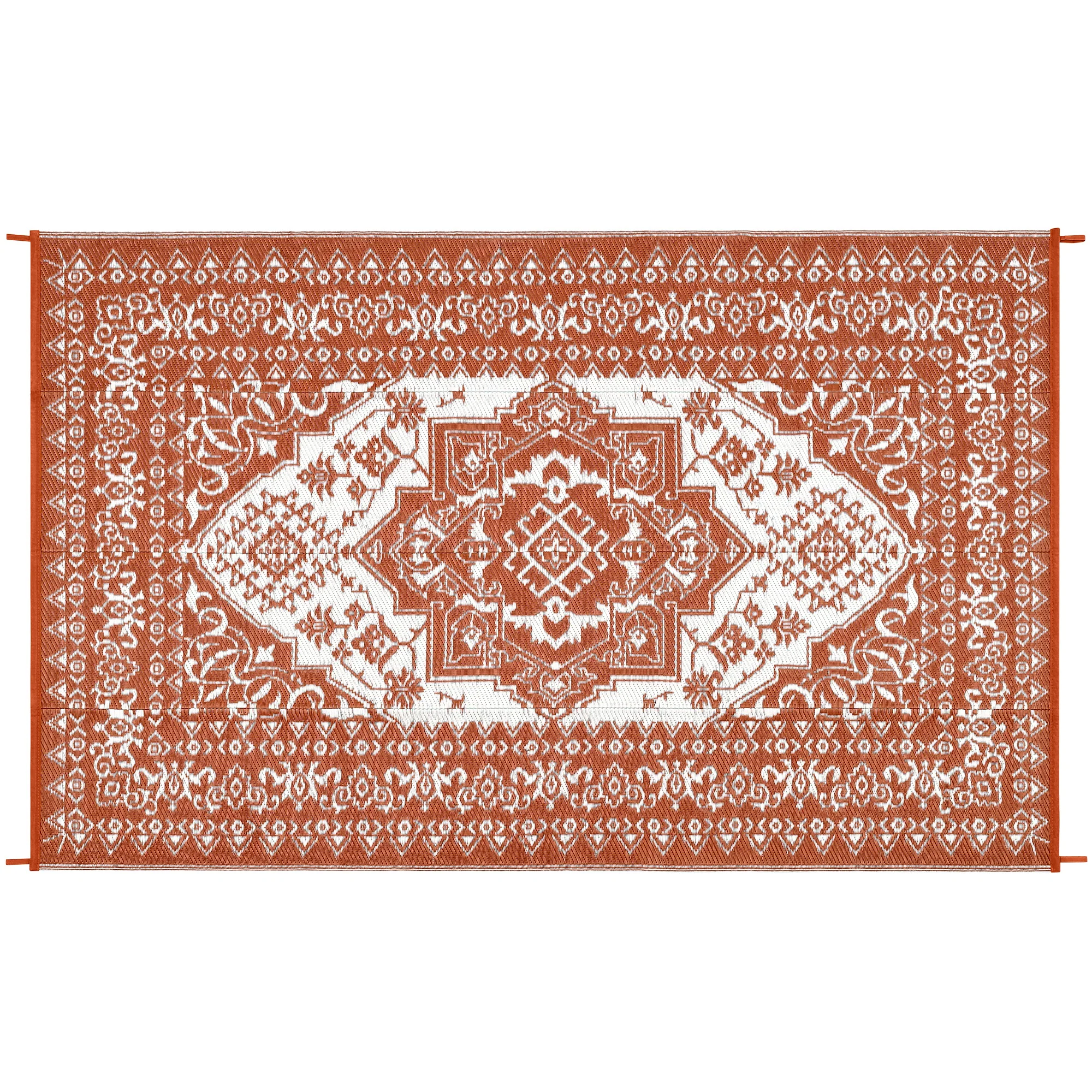 Garvee Outdoor Brick Red 8x10 Plastic Straw Rug, Waterproof Stain Resistant Reversible for Camping, Garden, Backyard, RV, Patio - Image 13